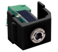 HUBBELL PREMISE WIRING SF35STBK        Audio Video Connector, F-Type Coupler, gold, white. Sold in carton increments only. Carton contains - 25 keystone connectors individually bagged .