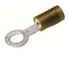 BURNDY  TN1014  520420              Copper Terminal, Ring Tongue, 12-10 AWG, #12,1/4