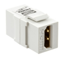 HUBBELL PREMISE WIRING  SFHC14W               Snap-Fit, Keystone, HDMI, 1.4A, A to A,Light Almond