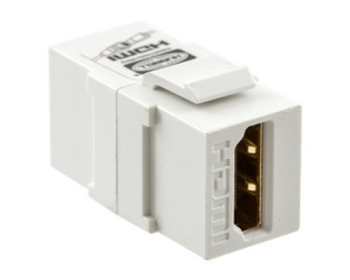 HUBBELL PREMISE WIRING  SFHC14W               Snap-Fit, Keystone, HDMI, 1.4A, A to A,Light Almond