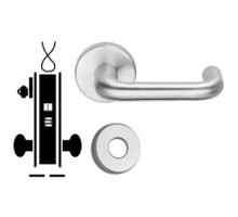 SCHLAGE ALLEGION BRAND  L9092LEU 03A 625 12/24VDC        Door Mortise Lock, Keyed, Electrically Unlocking, 12/24 Volt DC, 2-13/16