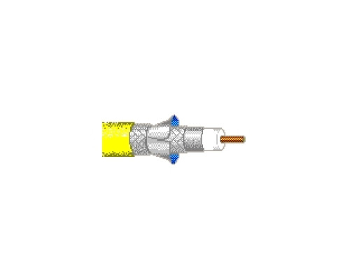 BELDEN  9880 0041000               Coax - Coaxial Cable - Thicknet 10Base5 Ethernet 11H 50 OHM TRUNK Cable Yellow