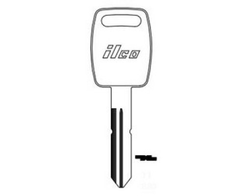 KABA ILCO CORP  B88 NP A03  IAL01625002              Vehicle Key Blank, Brass, Nickel Plated, 3 Price Group, For Saturn