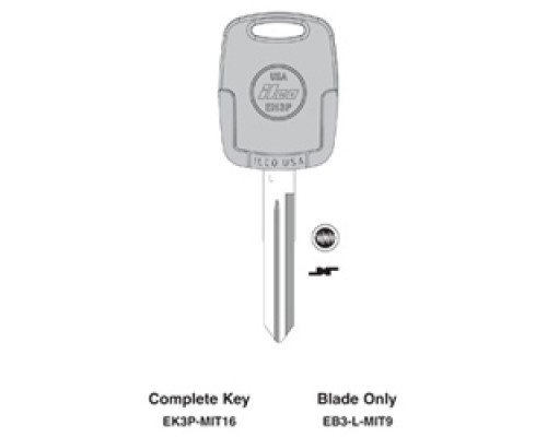 KABA ILCO CORP  EK3P-MIT16 NP A62 KIT  AX00005050              EK3P-MIT16 NP A62 KIT     MITS VARIOUS,COMPLETE KEY