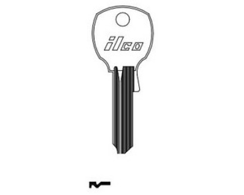 KABA ILCO CORP  NA12-BR BR A34  IAE00000940              Cabinet Lock Key Blank, Natural Brass, 34 Price Group, For NCL/National/Taylor Line