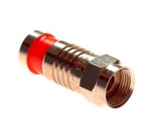 PLATINUM TOOLS INC  28011J               F RG59 COMPRESSION CONNECTOR. NICKEL PLATED 75/JAR