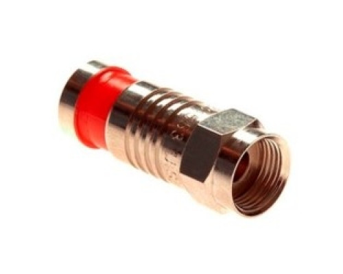 PLATINUM TOOLS INC  28011J               F RG59 COMPRESSION CONNECTOR. NICKEL PLATED 75/JAR