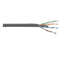 LIBERTY AV  24-4P-L6-EN-GRY               Liberty Category 6 U/UTP Riser Rated Network Cable Features: 4 Twisted Unshielded Pairs In Varying Twist Lengths 23AWG Solid Bare Copper Conductors True 550mhz Positive ACR Sweep For Maximum Perform