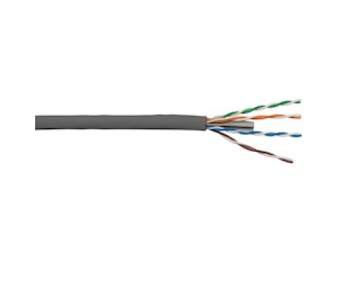 LIBERTY AV  24-4P-L6-EN-GRY               Liberty Category 6 U/UTP Riser Rated Network Cable Features: 4 Twisted Unshielded Pairs In Varying Twist Lengths 23AWG Solid Bare Copper Conductors True 550mhz Positive ACR Sweep For Maximum Perform