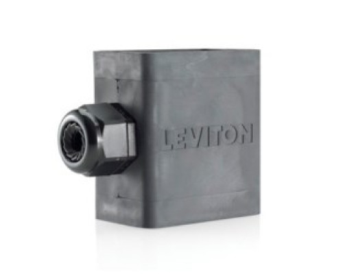 LEVITON  N13NC-TDS               Type 1 Enclosure, For Use with 30 Amp Motor Starter Switches, Thermoplastic, Black