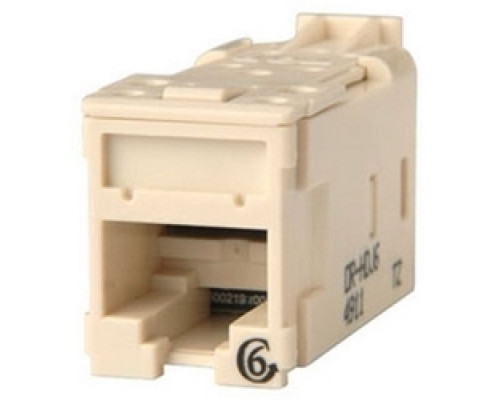 ORTRONICS  HDJ6A-00  OR-HDJ6A-00              CLARITY CAT6A HIGH DENSITY JACK,T568A/B, BLACK