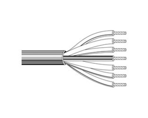 BELDEN  9444 0605000               Multi-Conductor Cable, 4 Conductors, 20 AWG, 7x28 Strands, Tinned Copper, PVC Insulation, PVC Jacket