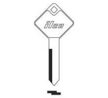 KABA ILCO CORP  1660 NP A04  AA00019592              Vehicle Key Blank, Brass, Nickel Plated, 4 Price Group, For Ford Truck Cover