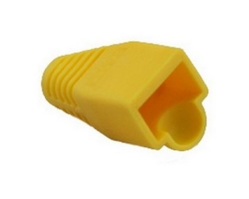 PLATINUM TOOLS INC  100032Y-BG               RJ45 Boot, 6.0 mm Max OD, Yellow, 25/Bag