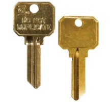 GENERAL LOCK  KB KW1 DND BR               Key Blank, Kwikset Keyway, DO NOT DUPLICATE Legend, Neuter Security Bow, Brass