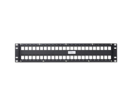 BELDEN AX103115        KeyConnect Patch Panel, 48-port, 2U, Black Empty