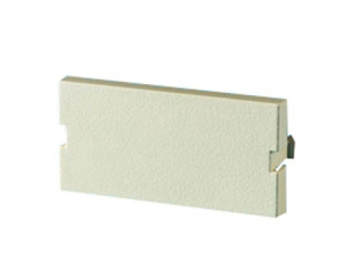 ORTRONICS  40300164-13               Series II Blank Module, 1U, Electrical Ivory