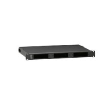 LEVITON  5R1UL-F03               Opt-X 500i 1RU Flush Mount Fiber Distribution and Splice Enclosure, Accepts Up To 3 Adapter Plates or MPO Modules/Cassettes, Empty