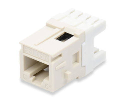 BELDEN  AX101064               CAT6+ Modular Jack, RJ45, MDVO style, Almond