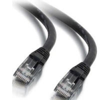 C2G  CG27156  CG27156              Ethernet Network Patch Cable, Snagless, UTP, Cat 6, RJ45 Male to RJ45 Male, 30 Volt, 4-Pair 24 AWG Conductor, 50’ Length, HDPE Insulation, PVC Black Jacket