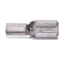 THOMAS & BETTS  C10-250F               Non-Insulated Female Disconnect, Wire Range #12-#10 AWG, Copper, Tin Plated, Length .73 Inches, Width .31 Inches, Tab Size .250x.032