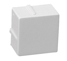 BELDEN A0405538        1 PORT BLANK INSERT, USE WITH MDVO OUTLETS, QNE4IB 103 WHITE