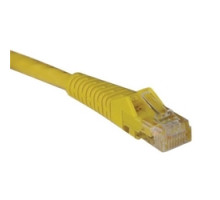 TRIPP LITE N201-003-YW        Cat6 Gigabit Snagless Molded Patch Cable RJ45 M/M - Yellow, 3-ft.