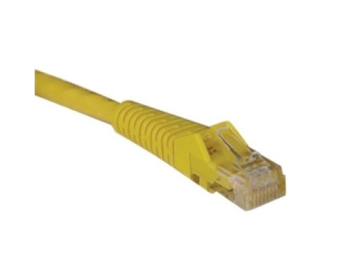 TRIPP LITE N201-003-YW        Cat6 Gigabit Snagless Molded Patch Cable RJ45 M/M - Yellow, 3-ft.