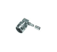TIMES MICROWAVE EZ-240-NMH-RA-X 3190-6143       N-MALE PLUG CRIMP RIGHT  ANGLE NON-SOLDER PIN   HEX/KNURL NUT NO