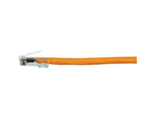 COMPULINK  M88DE3FC608               Patch Cord Modular 24 AWG 4-Pair stranded Category 6 A/B 3ft Orange