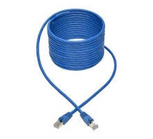 TRIPP LITE N262-020-BL        Cat6a 10G-Certified Snagless Shielded STP Network Patch Cable RJ45 M/M , PoE, Blue, 20 ft.