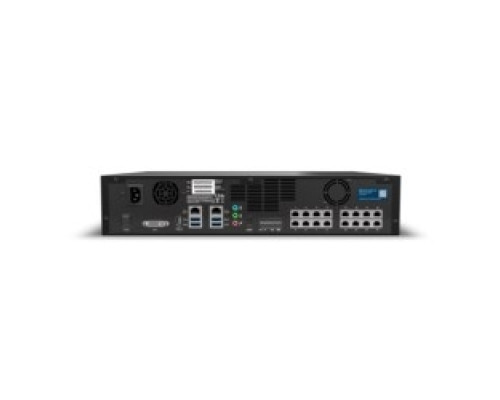 MILESTONE SYSTEMS INC  HX2P16               Network Video Recorder, 2U, Barebone, Plug-n_Play, Xprotect VMS, 16 PoE+ Switch