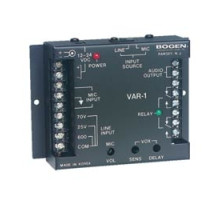 BOGEN VAR1         Voice activated relay requires PRS40C P.S.