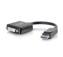 C2G  CG54321  54321                 8in C2G DisplayPort M to DVI F Black