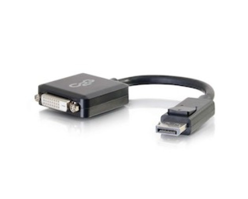 C2G  CG54321  54321                 8in C2G DisplayPort M to DVI F Black