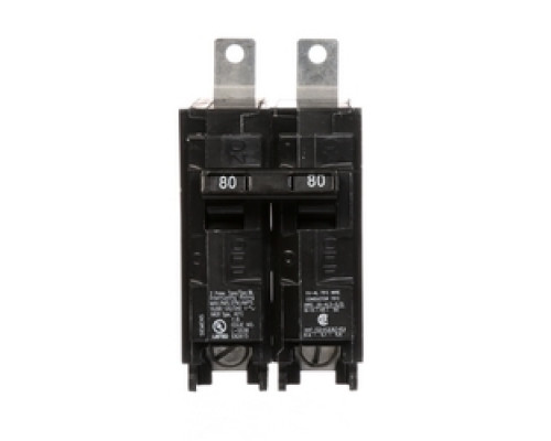 SIEMENS  US2:B280  B280   Circuit Breaker, 80A, 2 Poles, 120/240V, 10K, 2