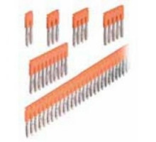TE-ENERGY 1SNK908310R0000  Jumper Bar, 10-Poles, 57 A, Polyamide, Orange, Contact Current Rating Max. : 57 A, Screwless
