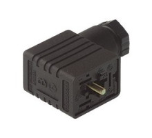 HIRSCHMANN 932977100  GM 209 NJ black; Cable Socket with central screw M 3 x 35, 2 contacts + PE, PG9, Type B, industrial standard 11 mm