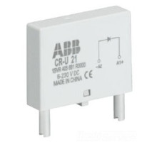 ABB  1SVR405666R1000   Plugin control relay with 115 V DC rated control supply voltage with overvoltage protection