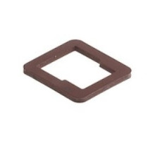 HIRSCHMANN  730185002   GDS 307-2 NBR light brown; Flat Gasket for Cable Socket GDS..., material: NBR, temperature range: -30C to +90C