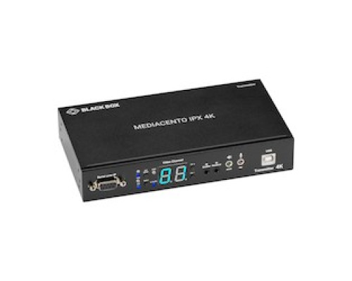 BLACK BOX NETWORK SERVICES  VX-HDMI-4KIP-TX                 4K Transmitter - HDMI, USB, Serial, IR, Audio