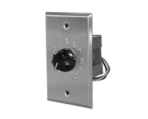 QUAM-NICHOLS COMPANY  QC10                 20 W Single-gang Plate Embossed Positions, UL Listed