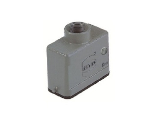 HARTING  19200101440   Han A Hoods: Han A Hood Top Entry LC two pegs M20