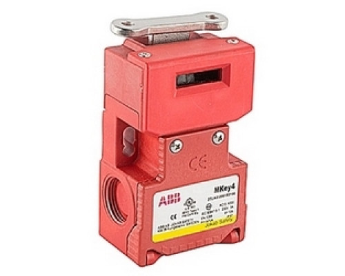 ABB  2TLA050001R0100   Tongue interlock safety switch with M20 connector and 2 NC and 1 NO contacts and standard key