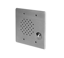 QUAM-NICHOLS COMPANY  CIS4/25                 2-gang Call-In Station, 25 V, Vandal-Resistant, Stainless Steel