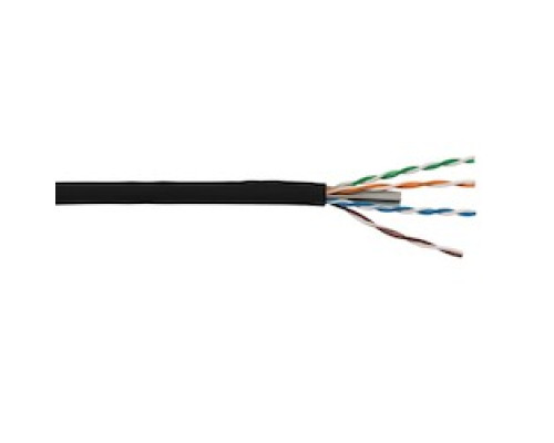 LIBERTY AV  24-4P-L6-EN-BLK-BX   Liberty Category 6 U/UTP Riser Rated Network Cable Features: 4 Twisted Unshielded Pairs In Varying Twist Lengths 23AWG Solid Bare Copper Conductors True 550mhz Positive ACR Sweep For Maximum Performance Riser Rated Lea