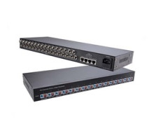 GEM ELECTRONICS  AH16P-RJ45BNC-1                 16 CHANNEL ACTIVE RECEIVER HUB