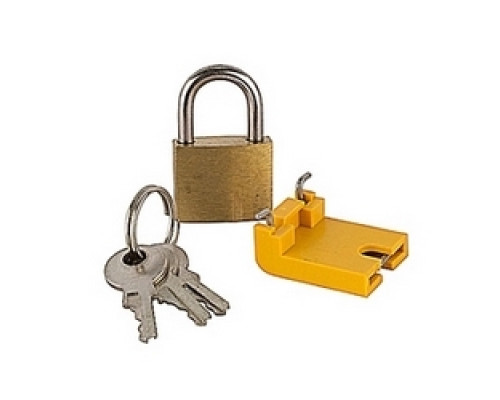 ABB  SA3   Lock adapter with a padlock and 2 keys