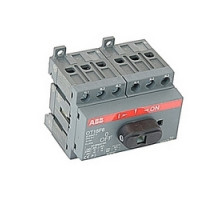 ABB  OT16F6   6 pole, 20 amps rated at 600 V AC, UL 508, double throw open non-fusible disconnect switch