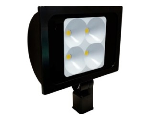 CREE INC  C-FL-A-RTS4-23L-40K-DB   High-Output LED Floodlight, 120-277V, Narrow, 22900L, 4000K, 70 CRI, Large, Dark Bronze